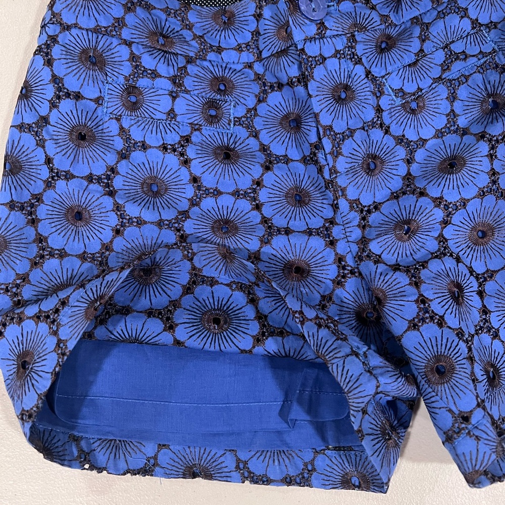 Anthropologie Elevenses Eyelet Shorts - Size 2 - Picture 5 of 10